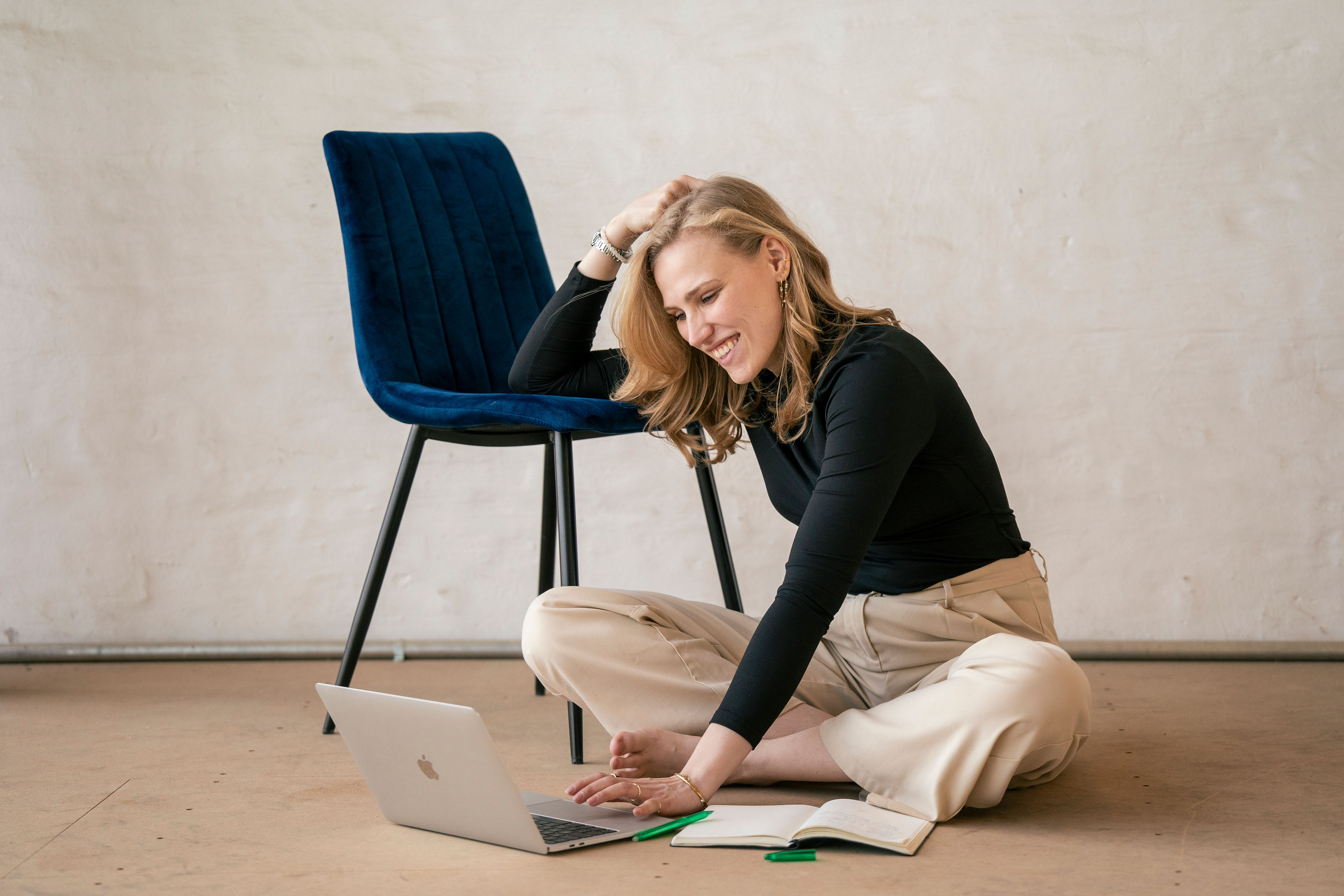 Minna Brinks underviser en klasse